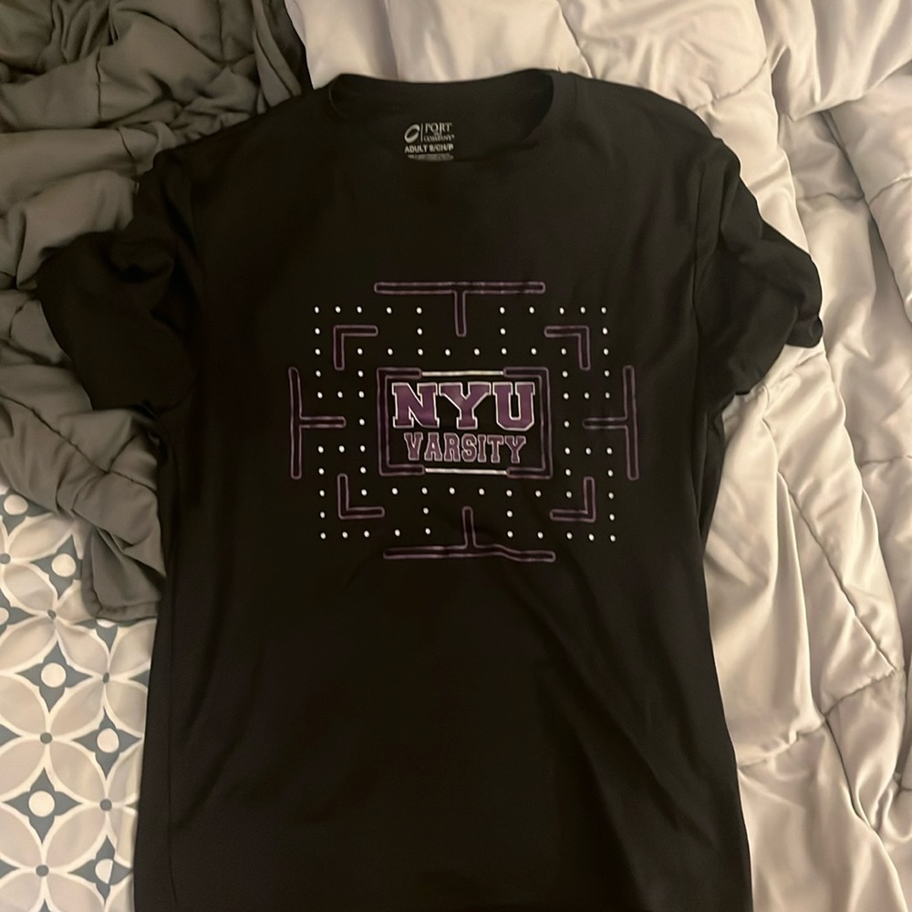 NYU varsity tee